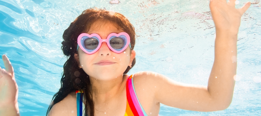 Girl Swimming